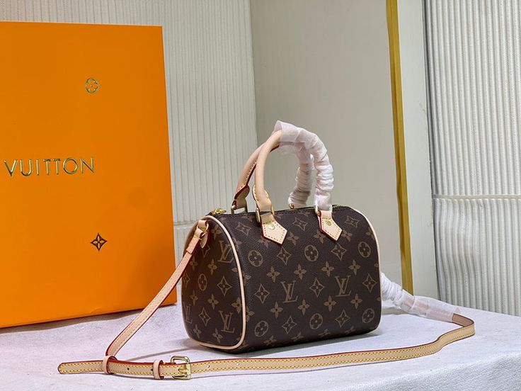 Sac Nano Speedy en toile monogram
