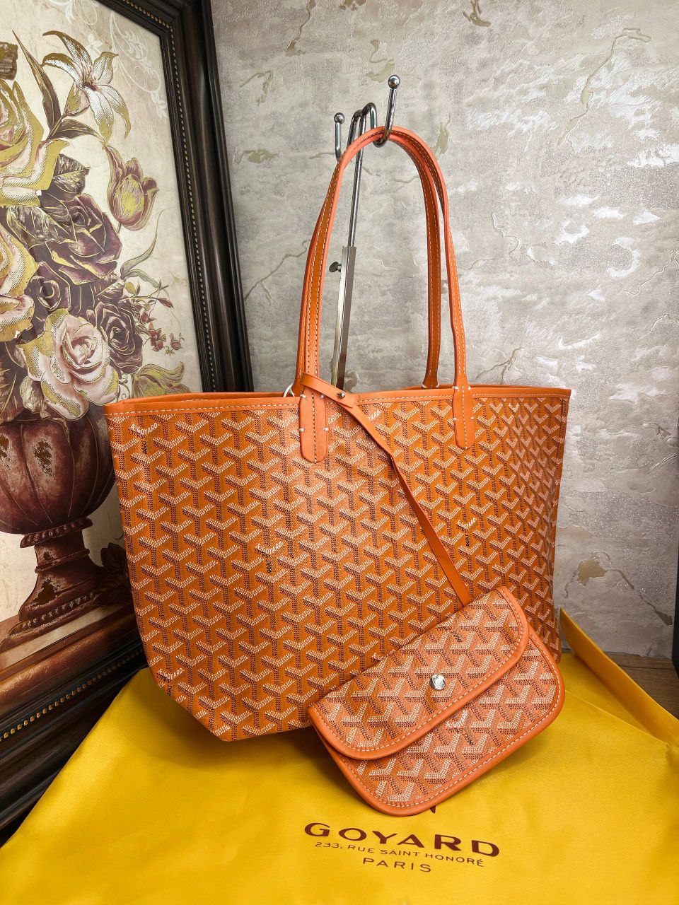 Sac goyard cuir