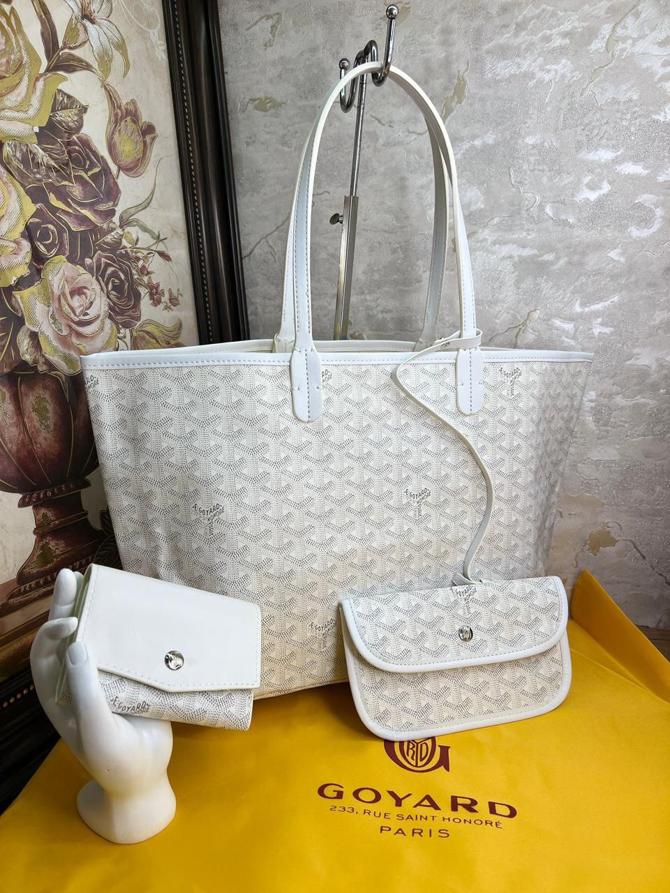 Sac goyard cuir