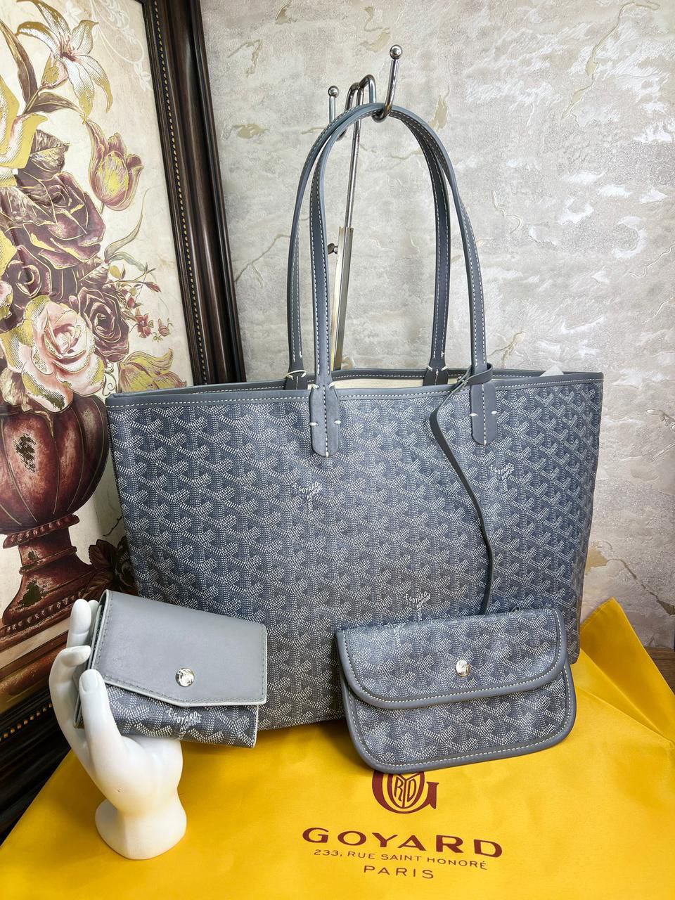 Sac goyard cuir